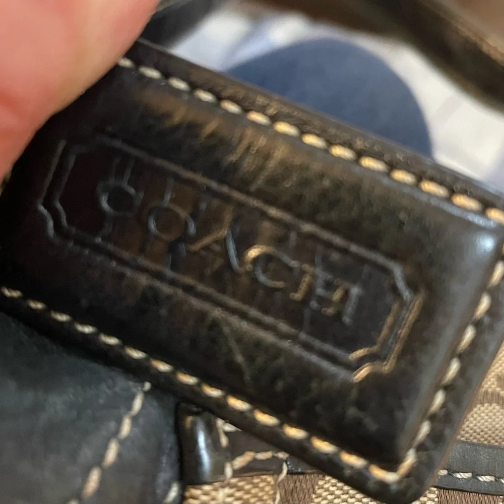 COACH Ergo Brown and Tan Designer Shoulder Bag - Picture 6 of 11